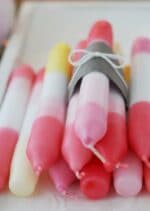 Kerzen färben im Dip-Dye-Trend – einfaches Gute Laune DIY!