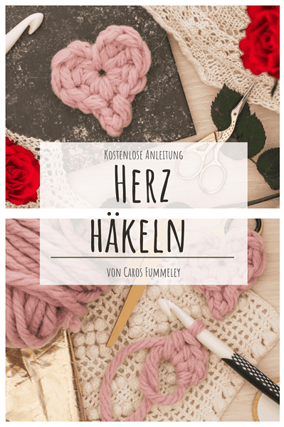 Herz häkeln