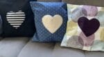 DIY – Herzkissen für Valentinstag nähen