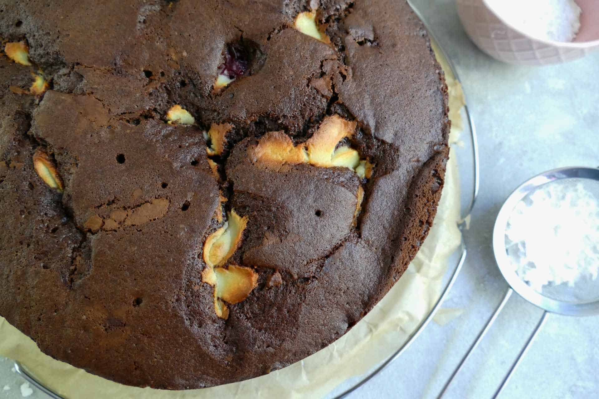 Torta Nua mit Schokolade und Ricottafüllung