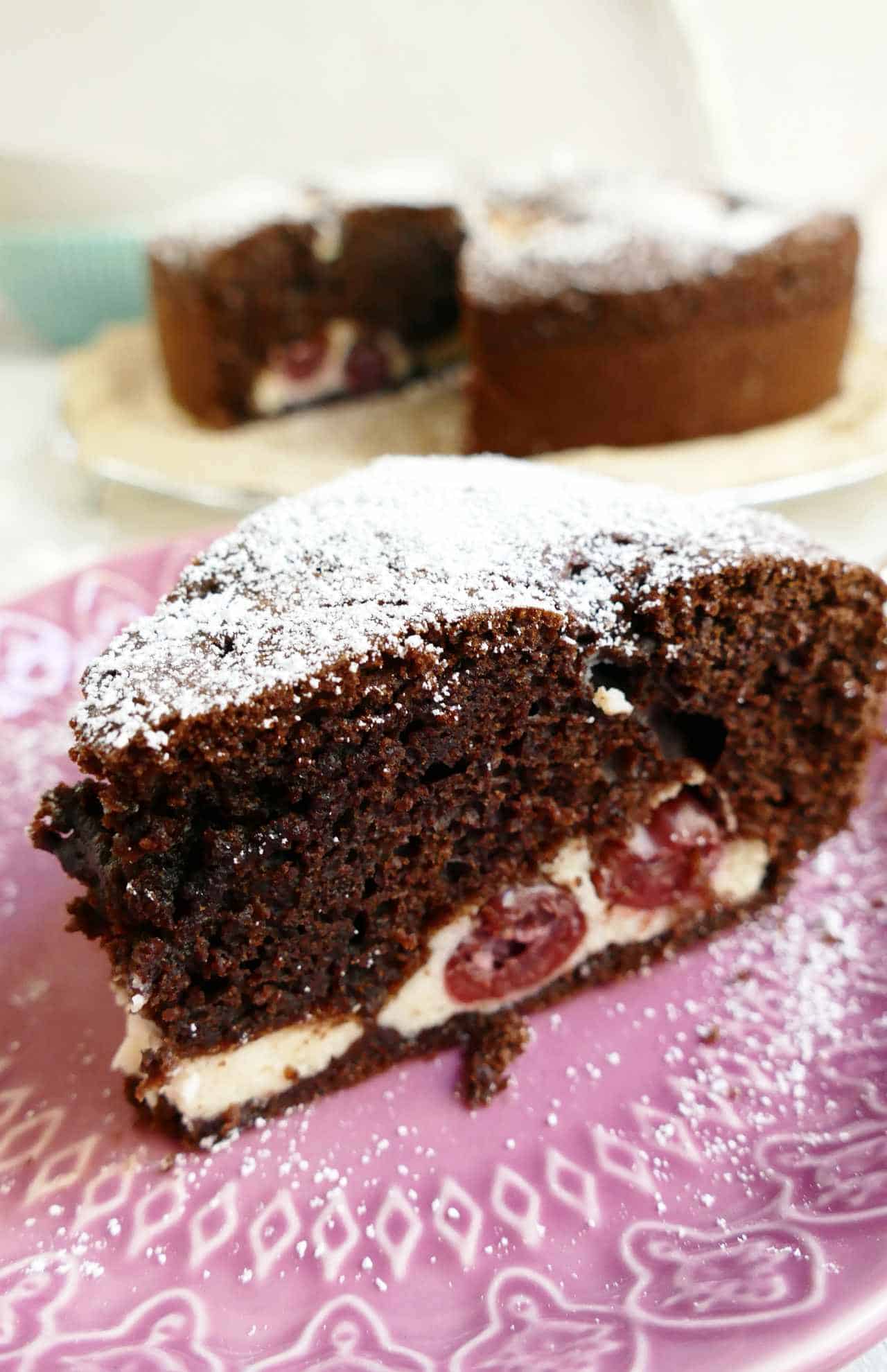 Torta Nua mit Schokolade und Ricottafüllung