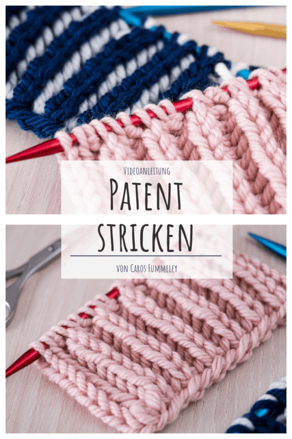 Klassisches Patent stricken
