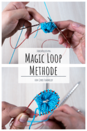 Magic Loop Technik beim Stricken