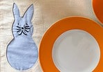 süße Osterhasen nähen