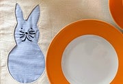 süße Osterhasen nähen