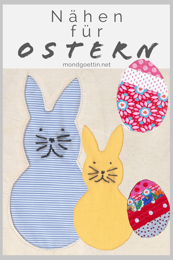 süße Osterhasen nähen