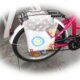 Fahrradtasche aus Wachstuch für Gepäckträger Kinderfahrrad nähen , ganz einfach !