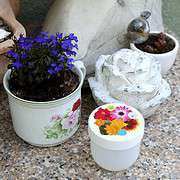 Upcycling – Dosen aufhübschen mit Collagen
