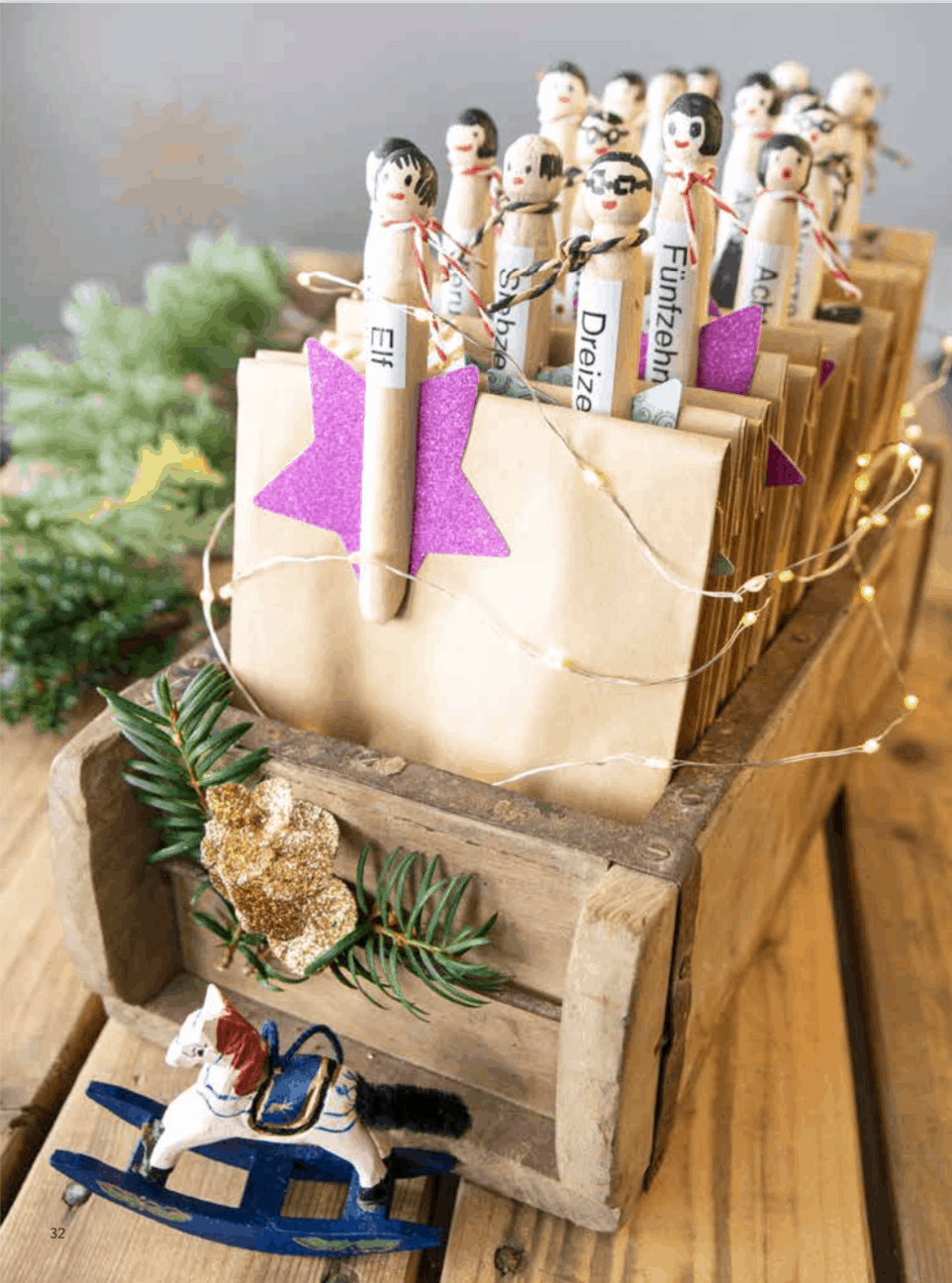 Adventskalender „Ab in die Kiste“