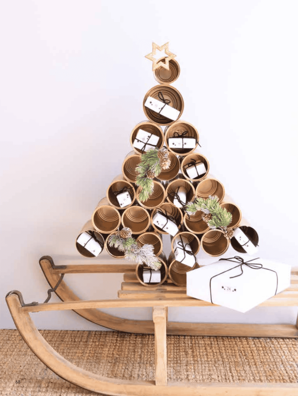 Adventskalender „Dosenbaum“