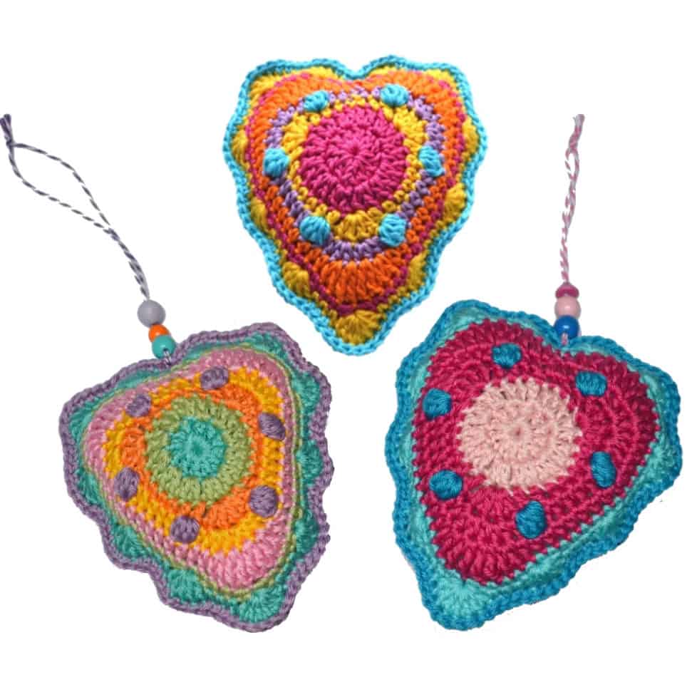 Herz: Taschenbaumler, Nadelkissen, Muttertagsgeschenk …