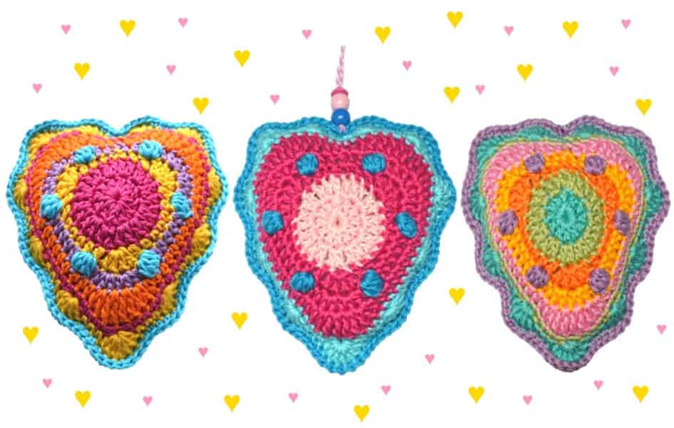 Herz: Taschenbaumler, Nadelkissen, Muttertagsgeschenk …