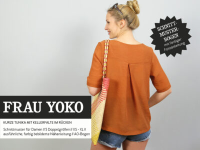 Online-Workshop an einem Wochenende! Bluse "Yoko" - Zuschneiden und Nähen
