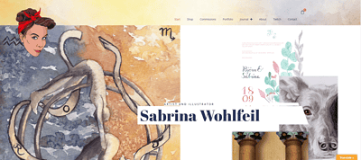 Artist And Illustrator Sabrina Wohlfeil Illustration, Fine Arts & Design