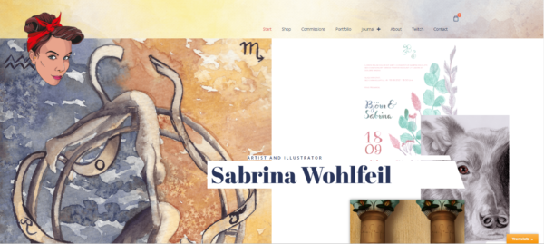 Artist And Illustrator Sabrina Wohlfeil Illustration, Fine Arts & Design