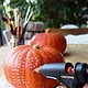 🍂 Happy Herbst mit weißen Kürbissen - Herbstdeko DIY: Kürbisse beschriften und weiß bemalen 🍂