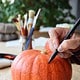 🍂 Happy Herbst mit weißen Kürbissen - Herbstdeko DIY: Kürbisse beschriften und weiß bemalen 🍂