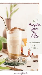 Pumpkin Spice Tea Latte