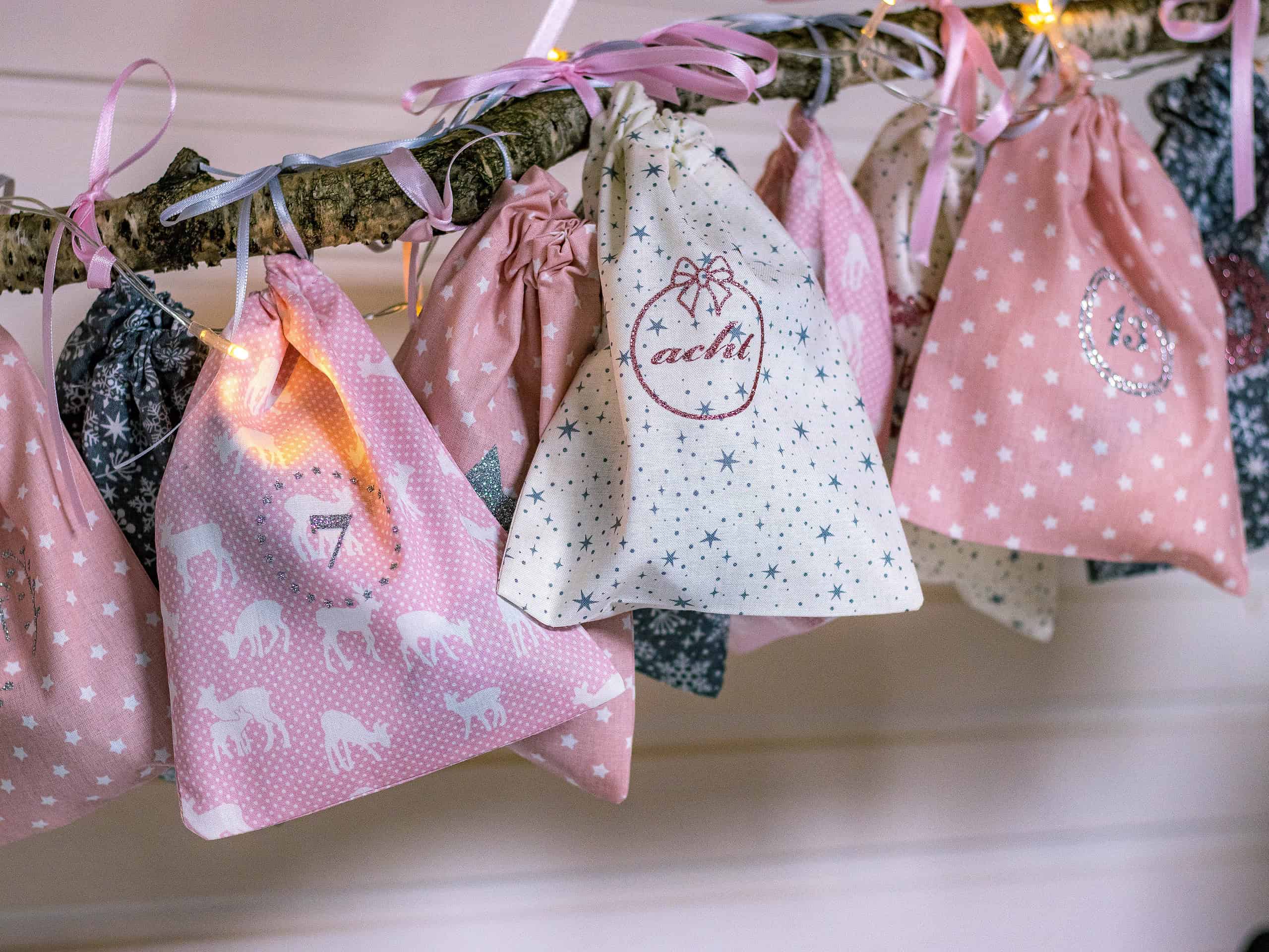 Adventskalender nähen – kostenlose Anleitung