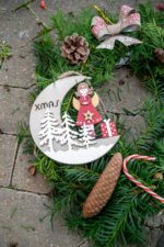 DIY: Winterlicher Türkranz