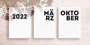 Typo-Kalender 2022 – einfach ausdrucken