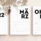 Typo-Kalender 2022 – einfach ausdrucken