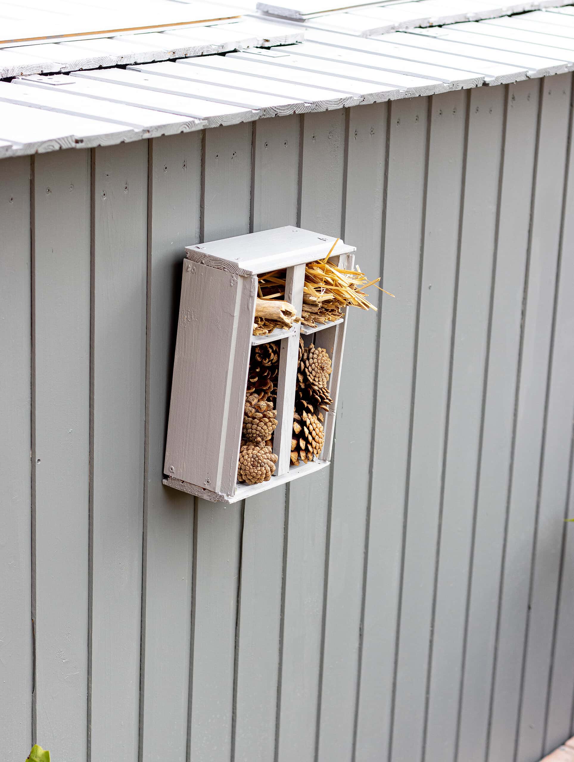 Insektenhotel aus Holzresten bauen