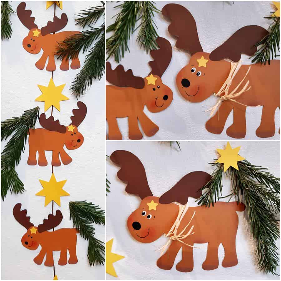 Rentiere zur Weihnachtszeit