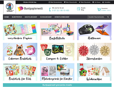 Eine bunte Welt voller Papier