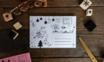 Weihnachtspost mal anders – Voilà, hier kommt die Druckvorlage für Briefumschläge (Freebie)