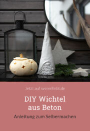 DIY Wichtel aus Beton – Anleitung zum Selbermachen