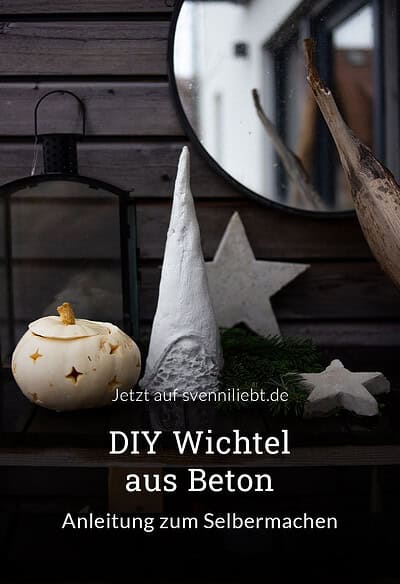 DIY: Coole Deko-Vase mit Betonsockel – Deko-Kitchen: Schöne Deko selber  machen