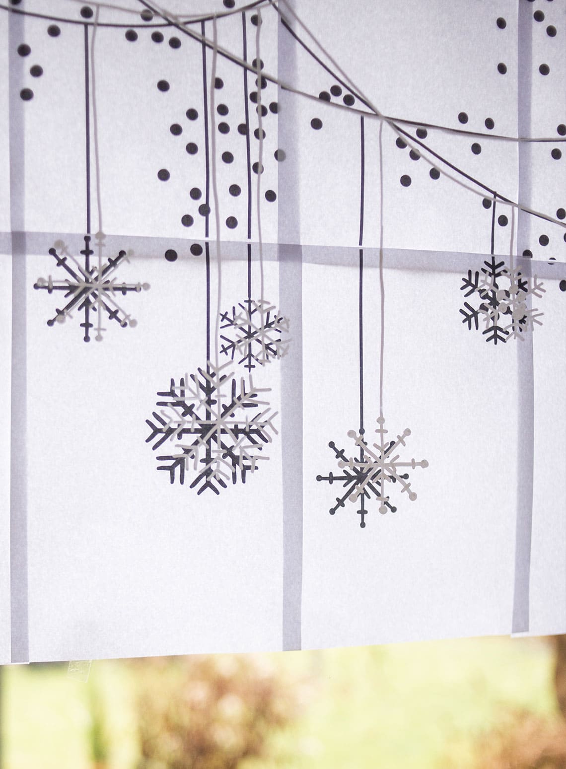 Freebie: Kreidemarker-Vorlage zu Weihnachten mit Winterstimmung