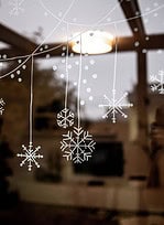 Freebie: Kreidemarker-Vorlage zu Weihnachten mit Winterstimmung