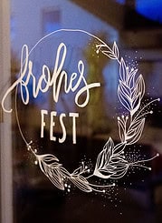 Freebie: Kreidemarker-Vorlage zu Weihnachten mit Winterstimmung