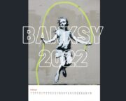 Original Banksy Streetart Wandkalender 2022