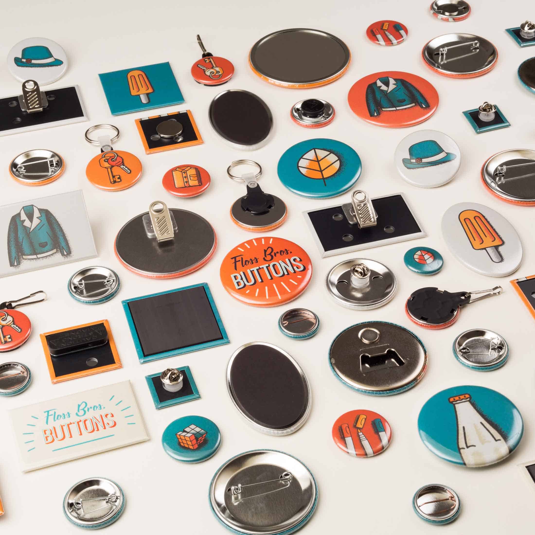 Floss Bros. Buttons