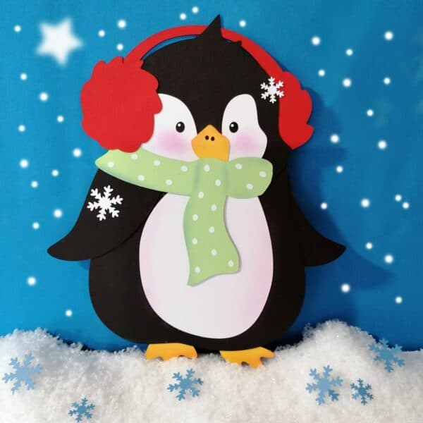 Ein Pinguin für die Winterzeit