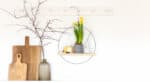 Metallring mal anders – einfache DIY-Deko mit Holzbrett