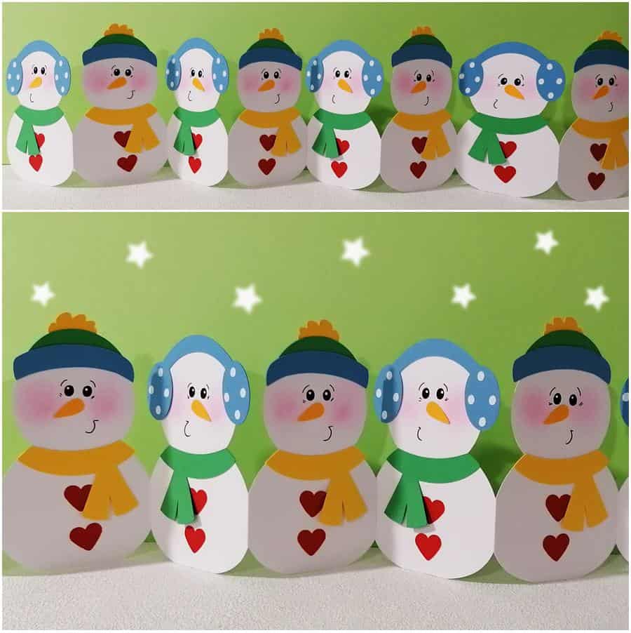 Schneemann-Leporello
