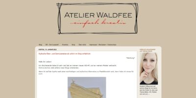 Atelier Waldfee...einfach kreativ
