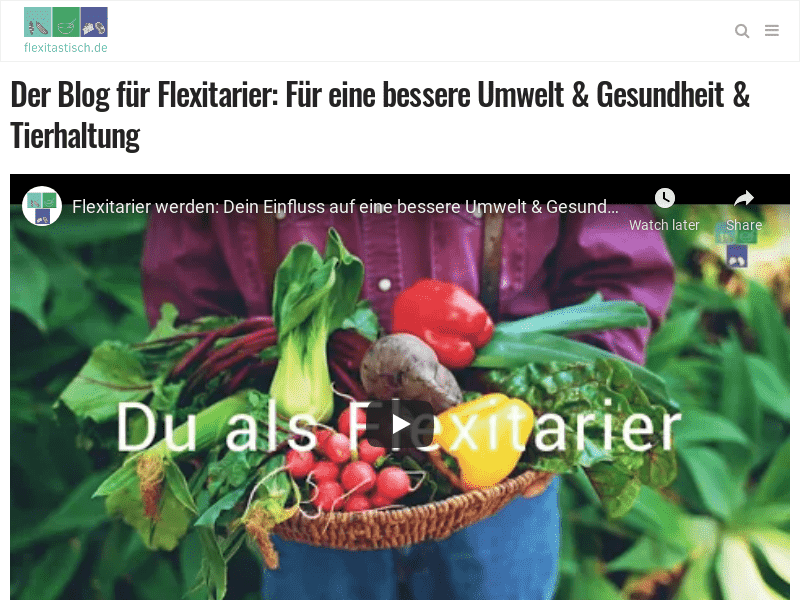 Flexitastisch – Der Blog für Flexitarier.