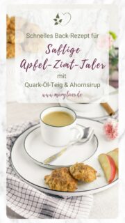 Apfel-Küchlein: Saftige Apfel-Zimt-Taler vom Blech