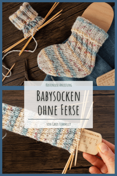 Die einfachsten Babysocken der Welt stricken!