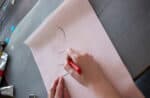 Freebie Papercut-Vorlage: hübsches Frühlingsbild zum Selber basteln.