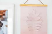 Freebie Papercut-Vorlage: hübsches Frühlingsbild zum Selber basteln.