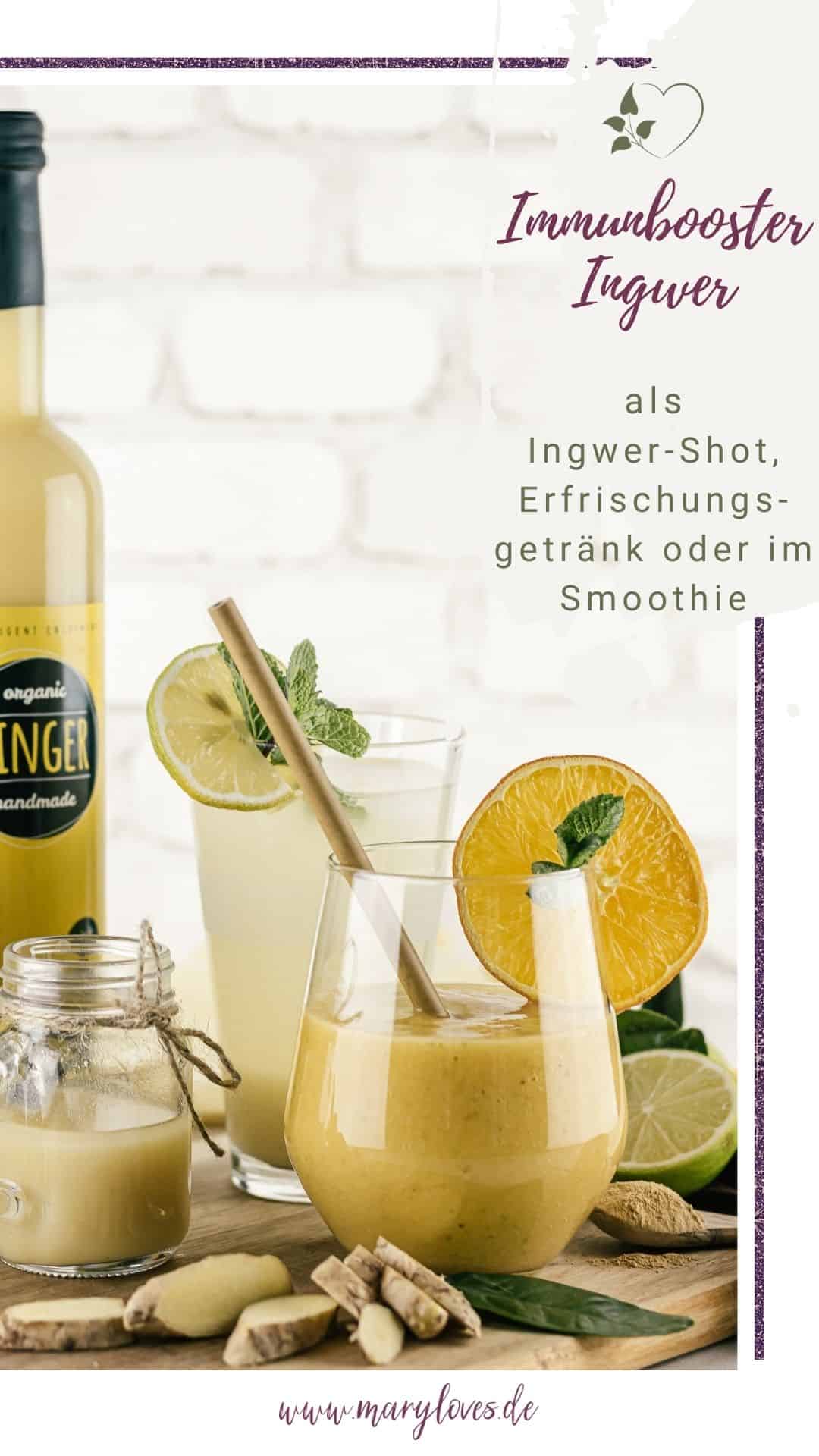 Ingwer-Orangen-Smoothie Rezept