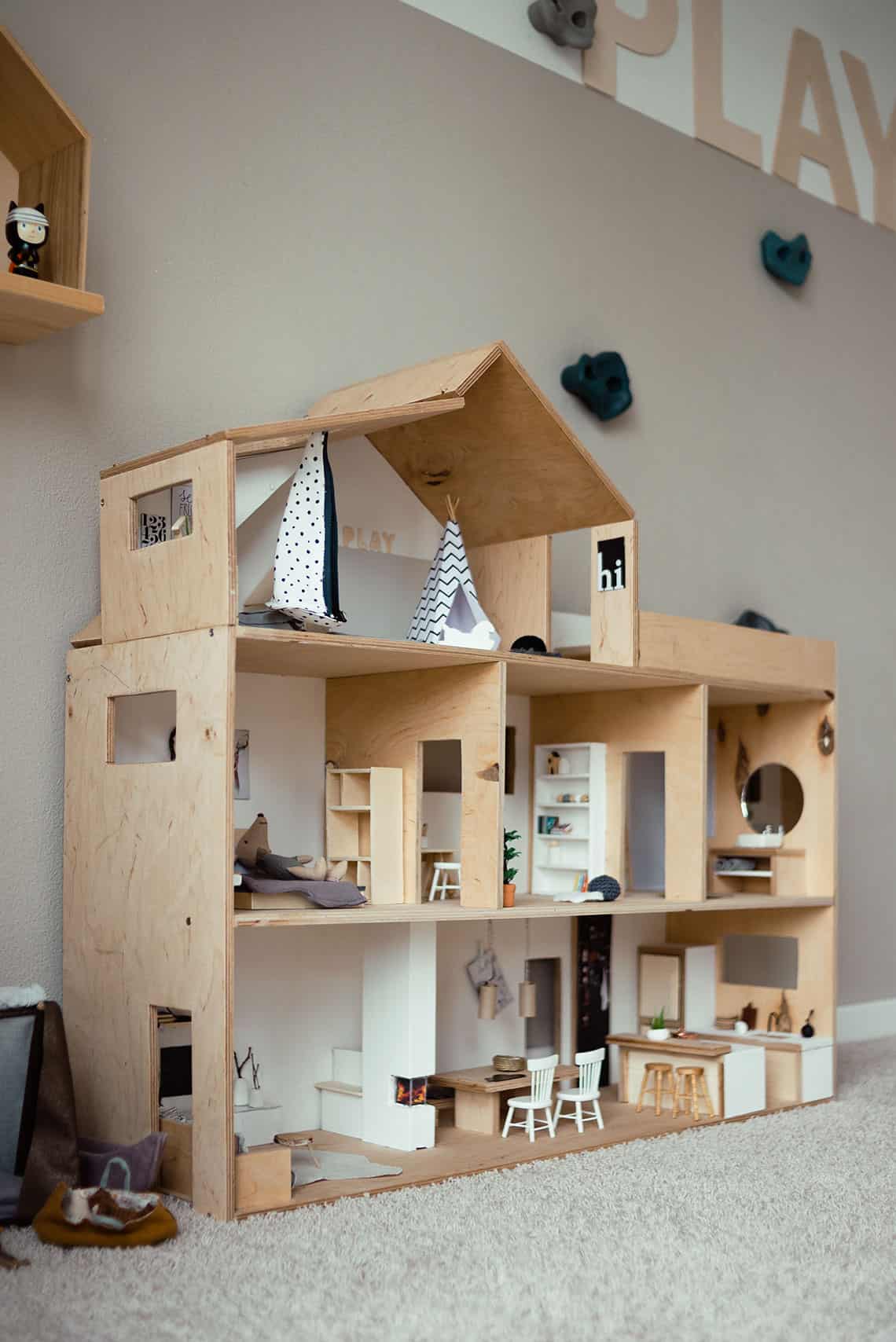 DIY-Möbel für dein Puppenhaus im Maßstab 1:12 selber bauen