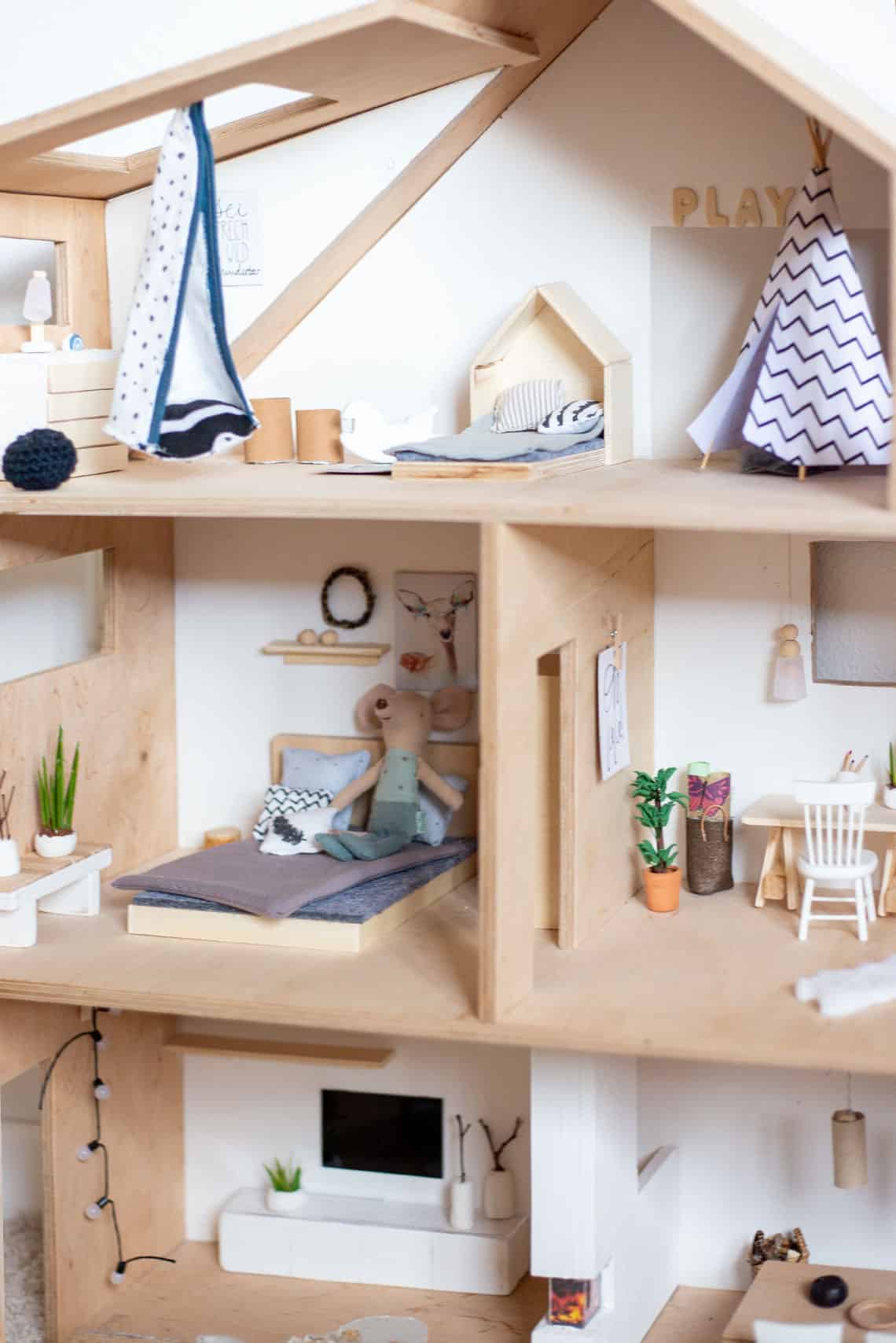 DIY-Möbel für dein Puppenhaus im Maßstab 1:12 selber bauen