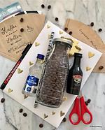 Geldgeschenk/Expresso-Martini-Cocktail